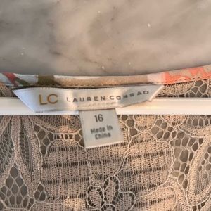 Neutral, floral. Church appropriate.